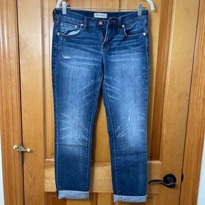 Madewell Boyfriend Jeans Size 28 Loose Fit